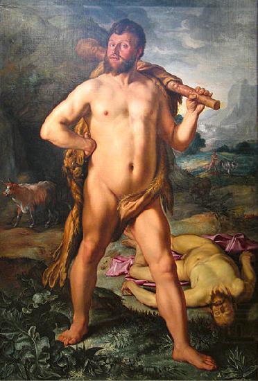 Hercules and Cacus, Hendrick Goltzius